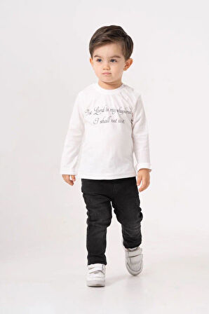 Miniğimin Cicileri Ayıcık Deri Kolej Montlu Erkek Çocuk 3 lü Takım - Kahverengi