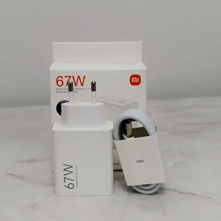 Xıaomı Redmi Note 13 Pro 5G Uyumlu Şarj Aleti 67 Watt İthal mx037