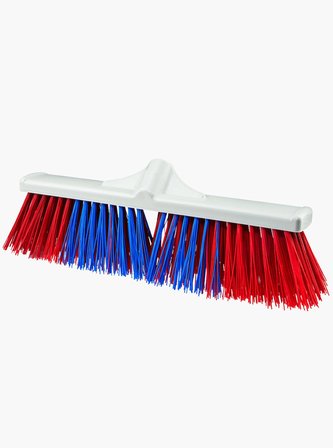 ŞeyliŞeyler - Meydan Fırçası 30 cm Sert Plastik Kıllı Endüstriyel Supürge Fırçası 1 Adet