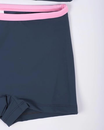 Kız Çocuk Şortlu Bikini- Yüzücü Myo5956