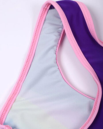 Kız Çocuk Şortlu Bikini- Yüzücü Myo5956
