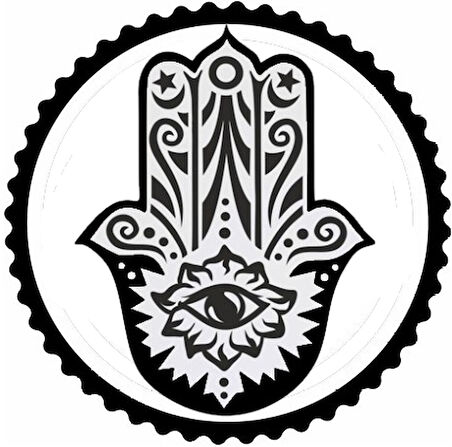 Miyrem Fatıma Ana Eli 1.Model Sticker 50 x 50 cm