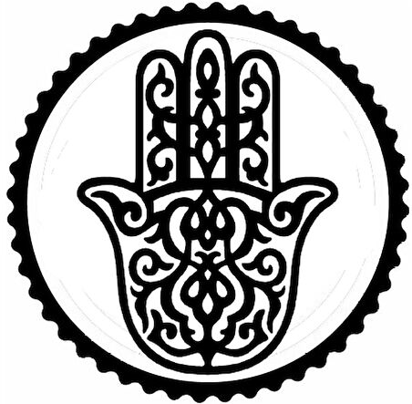 Miyrem Fatıma Ana Eli 2.Model Sticker 40 x 40 cm