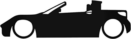 Miyrem Smart Roadster Low Oto Sticker 20 x 5 cm