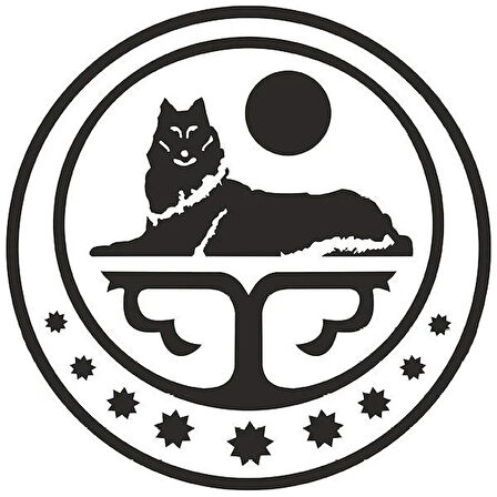 Miyrem Çeçen Amblemi  2 Sticker 40 x 40 cm