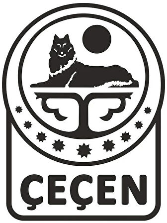 Miyrem Çeçen Amblemi  3 Sticker 11 x 15 cm