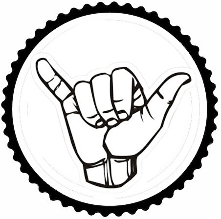 Miyrem El İşareti 2.Model Tasarım Sticker 40 x 40 cm