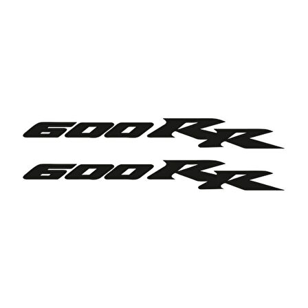 Miyrem Honda 600RR Yazı Motosiklet Sticker 2 Adet 23 X 2 CM
