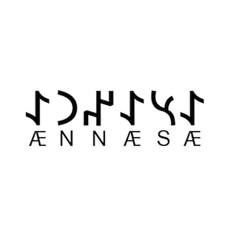 Miyrem Göktürkçe ASENNA İsmi Yazı Sticker Yükseklik 5 Cm