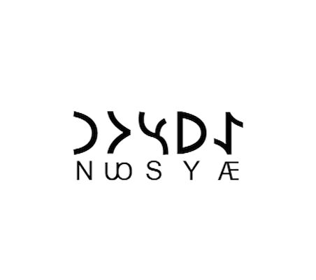 Miyrem Göktürkçe AYSUN İsmi Yazı Sticker Yükseklik 5 Cm