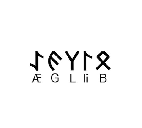 Miyrem Göktürkçe BİLGE İsmi Yazı Sticker Yükseklik 5 Cm