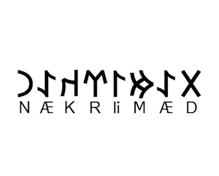 Miyrem Göktürkçe DEMİRKAN İsmi Yazı Sticker Yükseklik 5 Cm