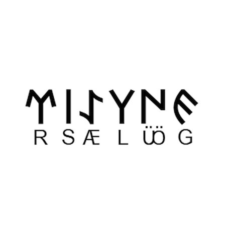 Miyrem Göktürkçe GÜLESER İsmi Yazı Sticker Yükseklik 5 Cm