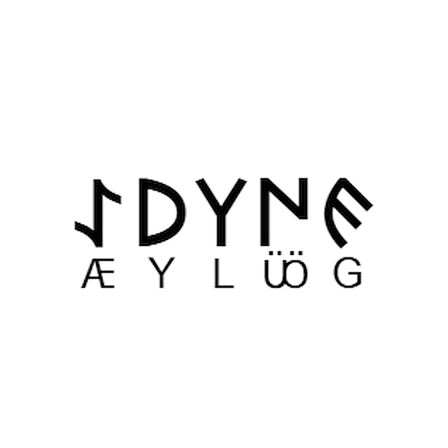 Miyrem Göktürkçe GÜLYA İsmi Yazı Sticker Yükseklik 5 Cm