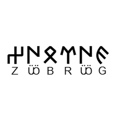 Miyrem Göktürkçe GÜRBÜZ İsmi Yazı Sticker Yükseklik 5 Cm