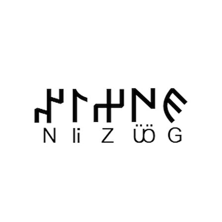 Miyrem Göktürkçe GÜZİN İsmi Yazı Sticker Yükseklik 5 Cm