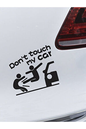 Miyrem Arabama Dokunma İngilizce 2 Sticker 10 x 10 cm