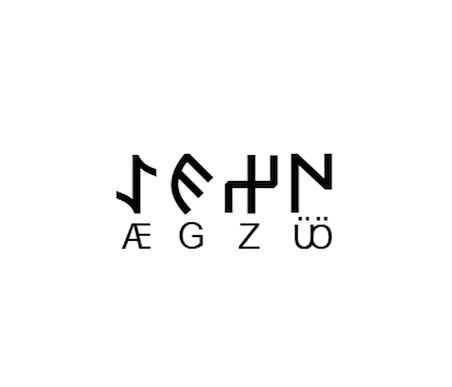 Miyrem Göktürkçe ÖZGE İsmi Yazı Sticker Yükseklik 5 Cm