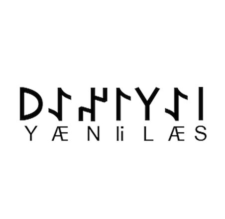 Miyrem Göktürkçe SELİNAY İsmi Yazı Sticker Yükseklik 5 Cm