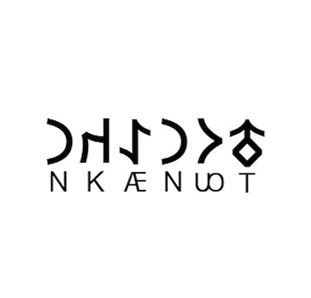 Miyrem Göktürkçe TUNAHAN İsmi Yazı Sticker Yükseklik 5 Cm