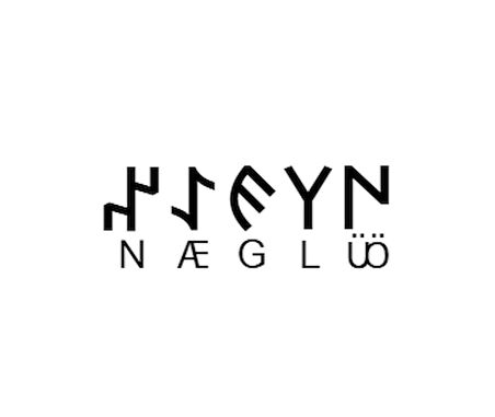 Miyrem Göktürkçe ÜLGEN İsmi Yazı Sticker Yükseklik 5 Cm