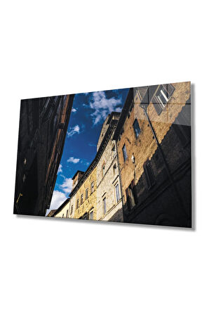  Miyrem Glasses Collection -A1^#  Geometrik Bina ve Pencereler Cam Tablo, Cam Tablo