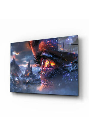  Miyrem Glasses Collection -A1^#  Kozmik Vizyon Cam Tablo  