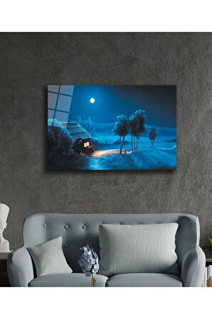  Miyrem Glasses Collection -A1^#  İllüstrasyon Cam Tablo, Cam Tablo