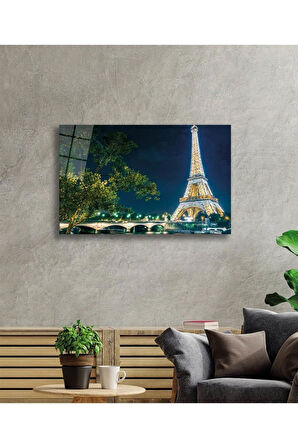  Miyrem Glasses Collection -A1^#  Eyfel Kulesi Cam Tablo, Cam Tablo