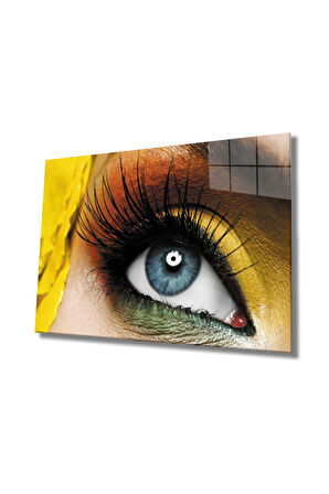  Miyrem Glasses Collection -A1^#  Kadınlar Renklerin Büyüsü Göz Cam Tablo, Cam Tablo