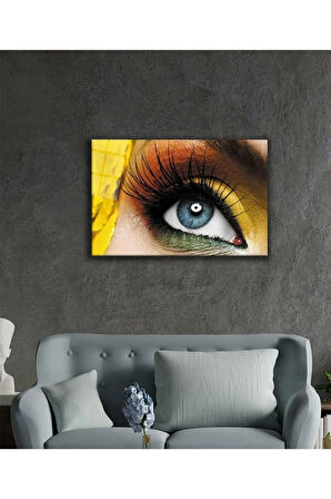  Miyrem Glasses Collection -A1^#  Kadınlar Renklerin Büyüsü Göz Cam Tablo, Cam Tablo
