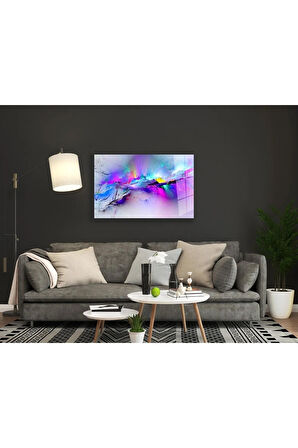  Miyrem Glasses Collection -A1^#  Soyut Cam Tablo