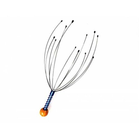 #Masaj 12 Telli Yumuşak Uçlu Rahatlatıcı Ergonomik Stres Giderici Uyarıcı Etkili Kafa Masaj Aleti