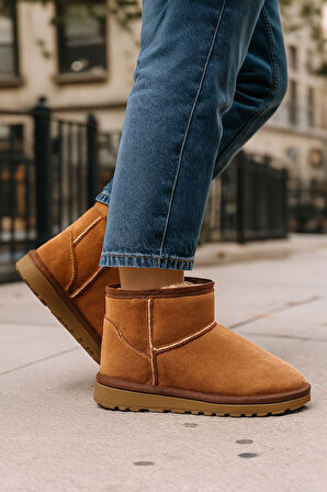 Ultra Mini Kürklü Uggg Classic Mini II 1016222 CHE Kadın Bot