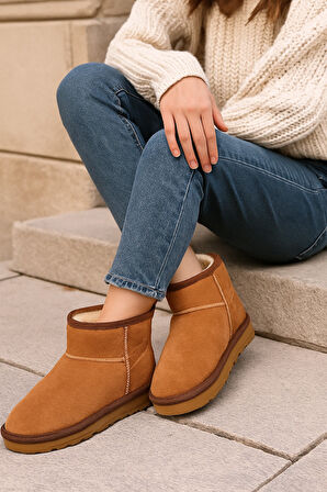 Ultra Mini Kürklü Uggg Classic Mini II 1016222 CHE Kadın Bot