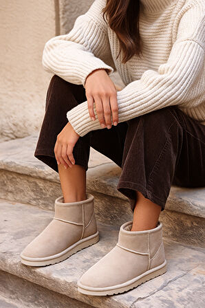 Ultra Mini Kürklü Uggg Classic Mini II 1016222 CHE Kadın Bot