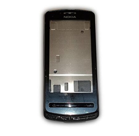 Nokia N700 Kasa Kapak Nokia N700 Siyah Renk Orta Kasa Ön Kapak Arka Kapak Tuş Takımı