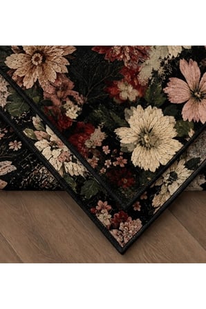 Doğal İplik Şönil Dokuma Pamuk Taban Halı Koridor Halısı Kilim – Antre, Salon Ofis Genç Odası