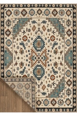 Doğal İplik Şönil Dokuma Pamuk Taban Halı Koridor Halısı Kilim – Antre, Salon Ofis Genç Odası