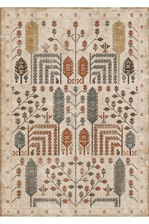 Doğal İplik Şönil Dokuma Pamuk Taban Halı Koridor Halısı Kilim – Antre, Salon Ofis Genç Odası