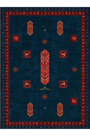 Doğal İplik Şönil Dokuma Pamuk Taban Halı Koridor Halısı Kilim – Antre, Salon Ofis Genç Odası