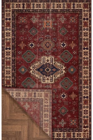 Doğal İplik Şönil Dokuma Pamuk Taban Halı Koridor Halısı Kilim – Antre, Salon Ofis Genç Odası