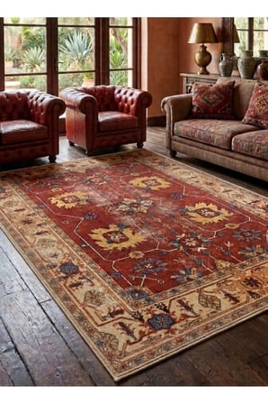 Doğal İplik Şönil Dokuma Pamuk Taban Halı Koridor Halısı Kilim – Antre, Salon Ofis Genç Odası