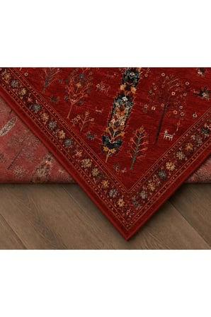 Doğal İplik Şönil Dokuma Pamuk Taban Halı Koridor Halısı Kilim – Antre, Salon Ofis Genç Odası