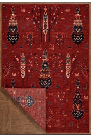 Doğal İplik Şönil Dokuma Pamuk Taban Halı Koridor Halısı Kilim – Antre, Salon Ofis Genç Odası