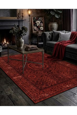 Doğal İplik Şönil Dokuma Pamuk Taban Halı Koridor Halısı Kilim – Antre, Salon Ofis Genç Odası