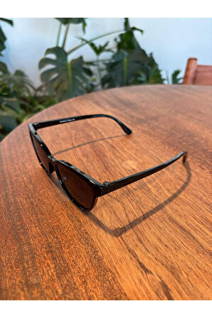 Nancy Cat Eye Çekik Siyah Gözlük Trend Model 56 Ekartman Hafif Güneş Gözlüğü