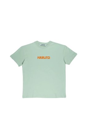 Lenithra Naruto Anime Sırt Baskılı Unisex Oversize T-shirt Gri / 2XL
