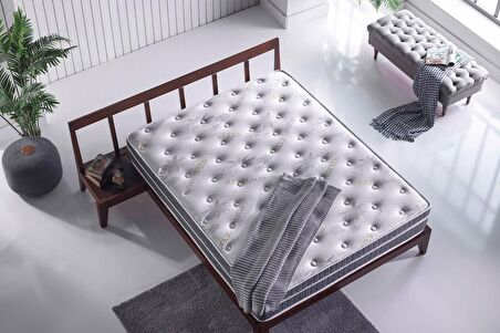 Natural 90x200 Sabit Pedli Yatak (Ölçü Seçenekli)