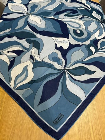 Siyane Scarf Naturel Desen Eşarp 06